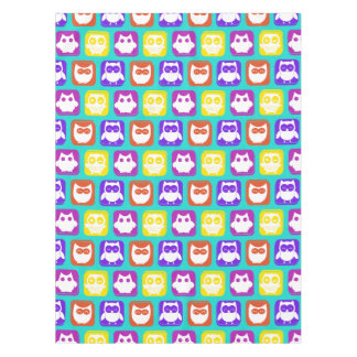 Nappe Chouette colorée Motif