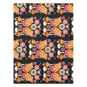Nappe Chouette d'art populaire