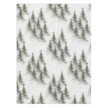 Christmas trees in the Woods