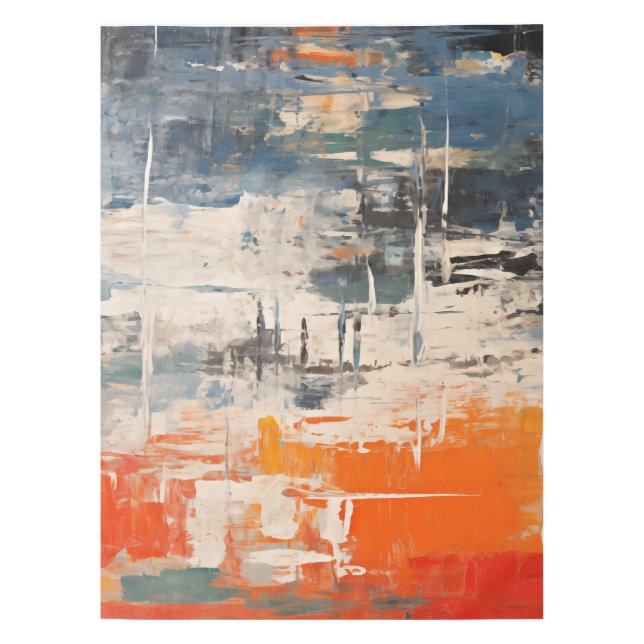 Nappe Chromatic Crossroads Abstract Digital Painting (Devant)