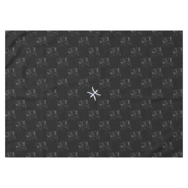 Nappe Chrome comme Pisces Zodiac Connexion Hevelius (Devant (Horizontal))