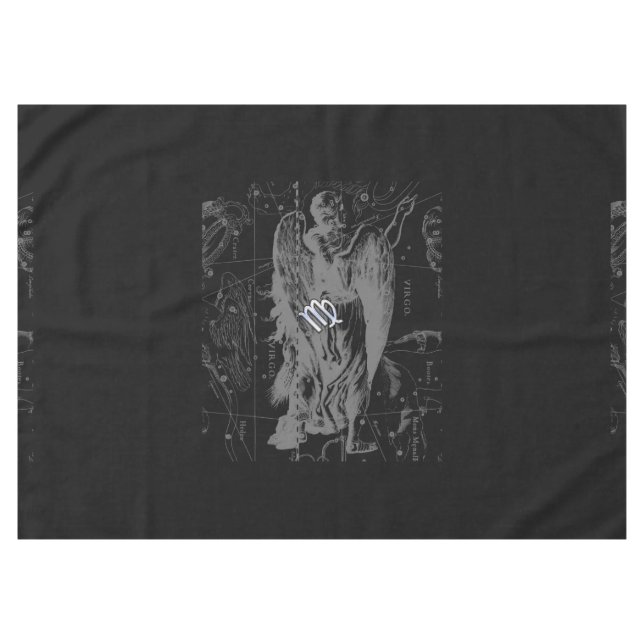 Nappe Chrome comme Virgo Zodiac Connexion Hevelius (Devant (Horizontal))