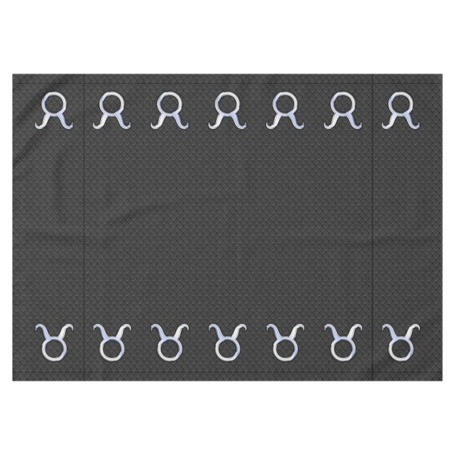 Nappe Chrome moderne comme Taurus signe Zodiac (Devant (Horizontal))