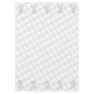 Nappe Chrome White Ribbon Sensibilisation sur Houndstoot