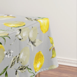 Nappe citrons aquarelle 19