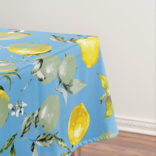 Nappe citrons aquarelle 27
