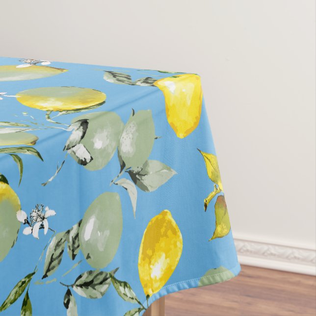 Nappe citrons aquarelle 27 (In Situ)