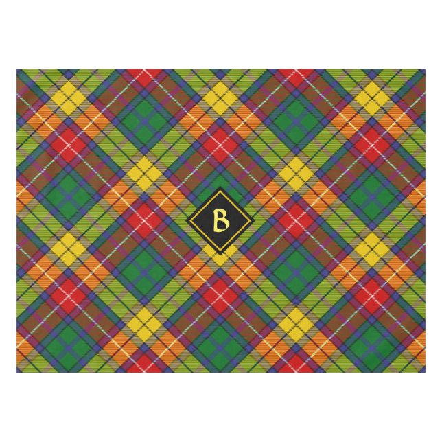 Nappe Clan Buchanan Tartan (Devant (Horizontal))