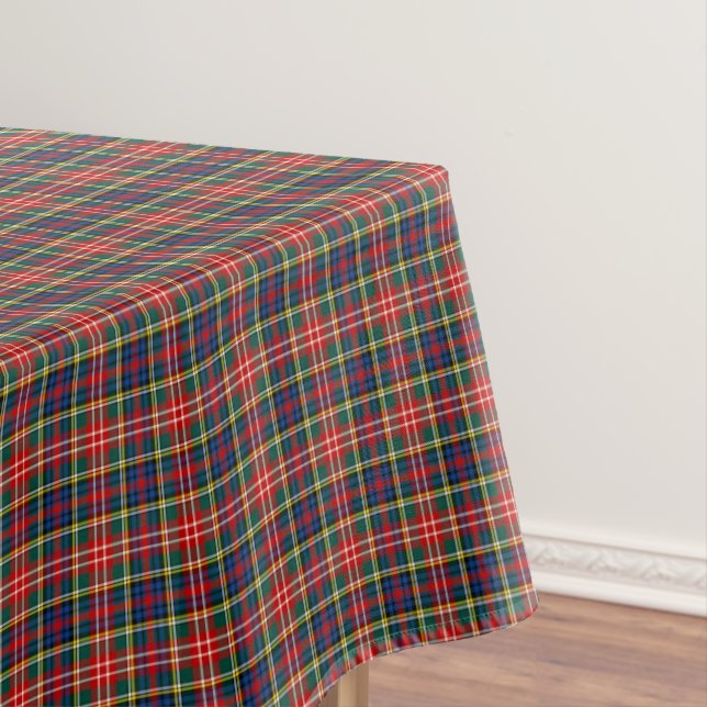 Nappe Clan Christie Multicolore Scottish Tartan (In Situ)