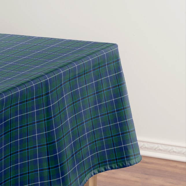 Nappe Clan Douglas Vert foncé Moderne Tartan écossais (In Situ)