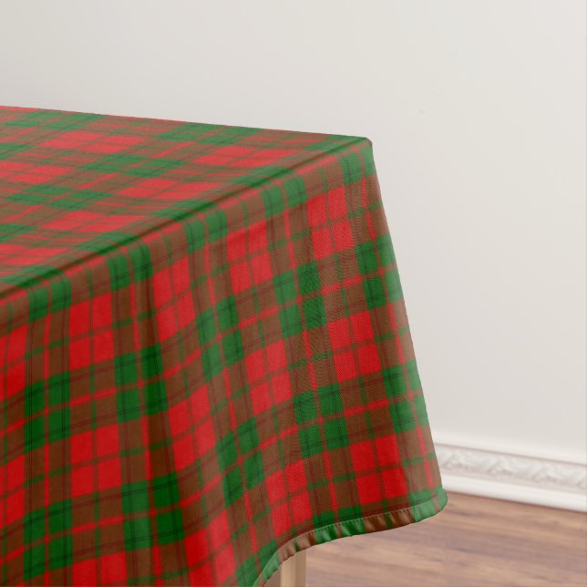 Nappe Clan Drummond Tartan Plaid (In Situ)