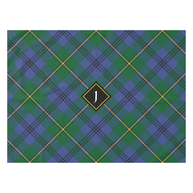 Nappe Clan Johnston Tartan Tablecloth (Devant (Horizontal))