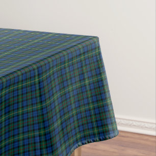 Nappe Clan MacEwan Royal Blue et Green Scottish Tartan