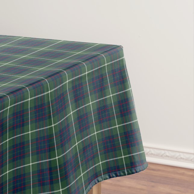 Nappe Clan MacIntyre Tartan écossais vert et bleu (In Situ)