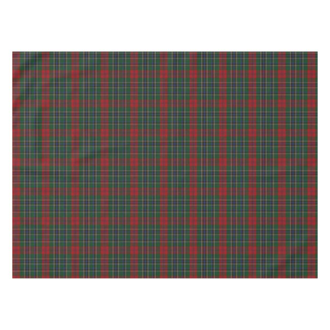 Nappe Clan MacLean Tartan en tissu de table (Devant (Horizontal))
