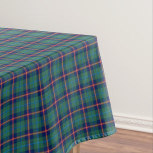 Nappe Clan Young Green et Blue Scottish Tartan