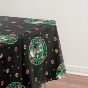 Nappe Clark Griswold Motif de la couronne de Noël