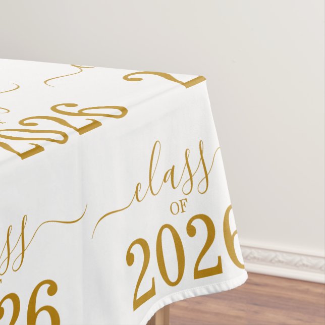 Nappe Class of 2026 Elegant Gold Script  (In Situ)