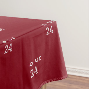 Nappe Classe de 2024 Burgundy University Graduation