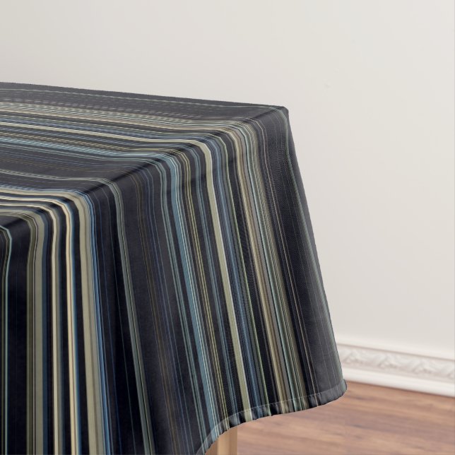 Nappe Classé Marine et Gold Multicolor (In Situ)