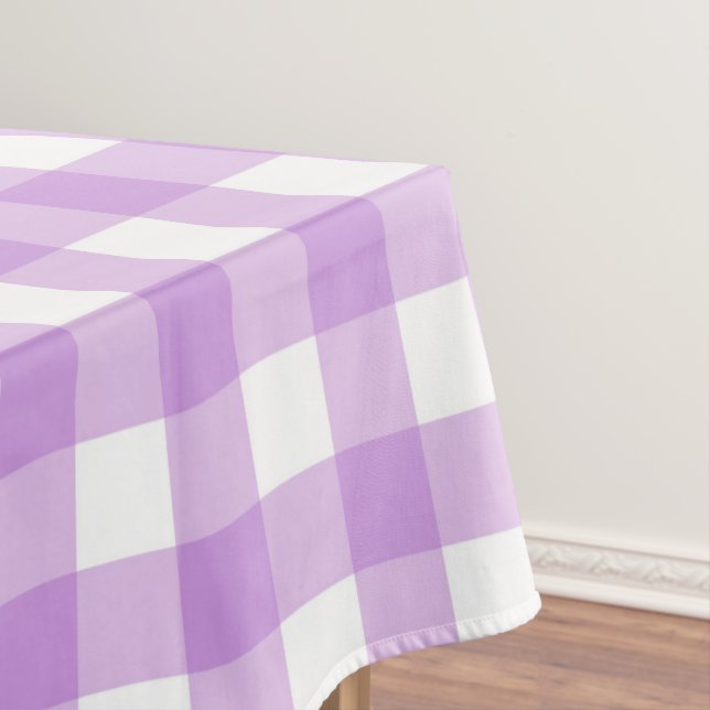 Nappe Classic En vichy Vérifier Plaid Motif Lilac (In Situ)