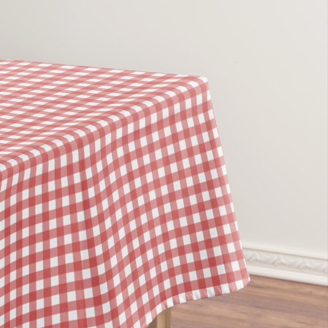 Nappe Classic Red et White En vichy Pique-nique (In Situ)