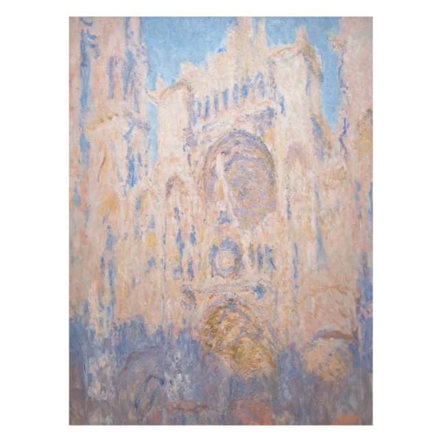 Nappe Claude Monet - Cathédrale de Rouen au coucher du s (Devant)