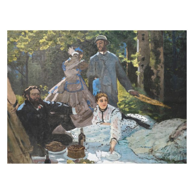 Nappe Claude Monet - Déjeuner sur l'herbe, panneau droit (Devant (Horizontal))