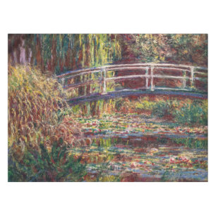 Nappe Claude Monet - Eau Lily étang, Harmonie rose