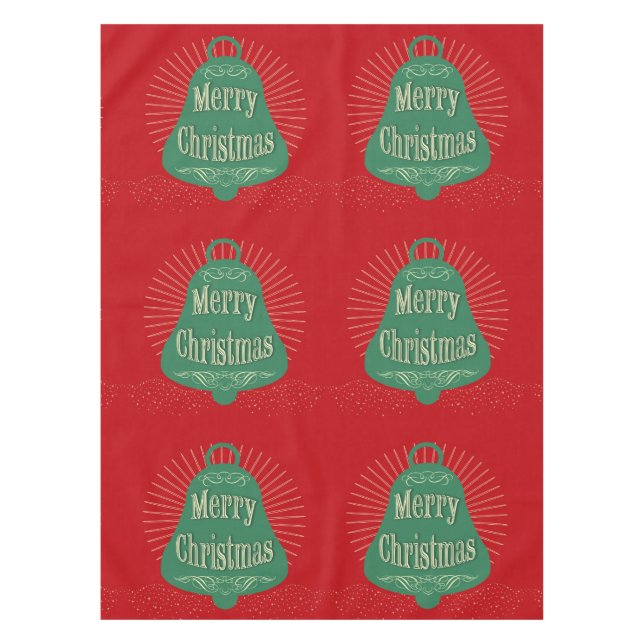 Nappe cloche de Noël (Devant)