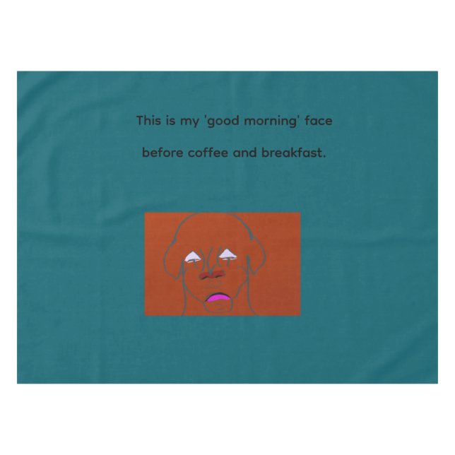 Nappe Clown-Faced Dog Cartoon Sketch (Devant (Horizontal))