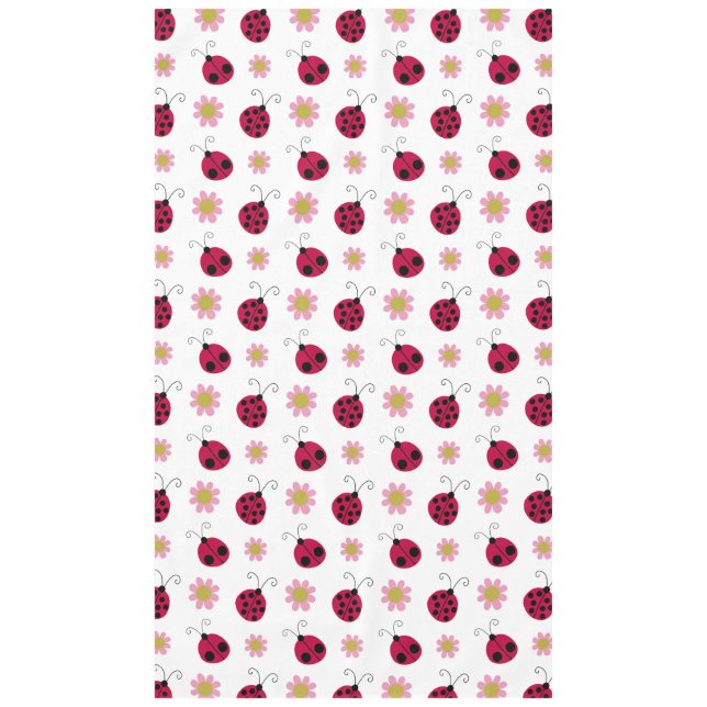 Nappe Coccinelles et fleurs (Devant)