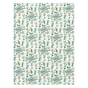 Nappe Cocktails rétro atomiques
