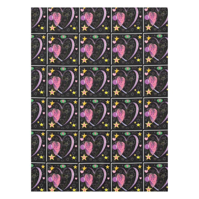 Nappe Coeur d'amour (Devant)