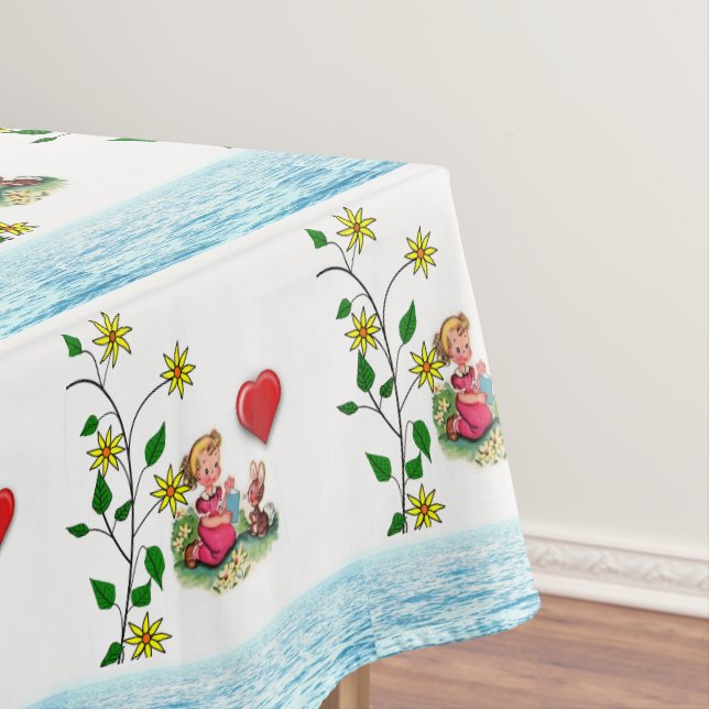 Nappe Coeurs floraux (In Situ)