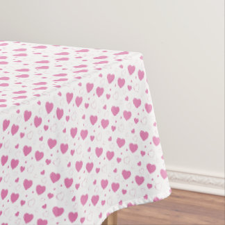 Nappe Coeurs roses mignons motif romantique