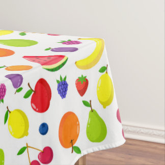 Nappe colorée aux fruits et baies d'été