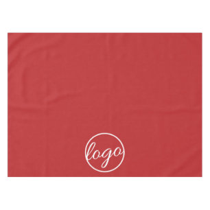 Nappe Commerce sur mesure Logo d'entreprise Classic Red