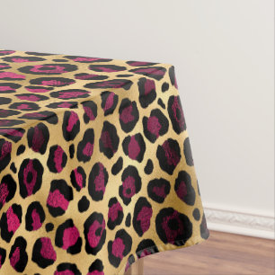 Nappe Conception 2 de la série Leopard de Bourgogne et 