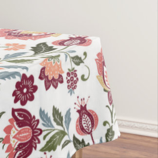 Nappe Conception complète de couleur botanique vintage