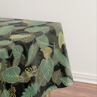 Nappe Conception de feuille élégante Cuisine botanique