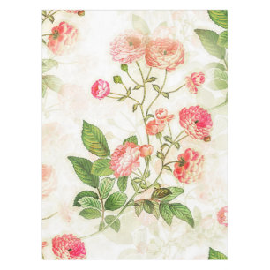 Nappe Conception florale rose victorienne Vintage 