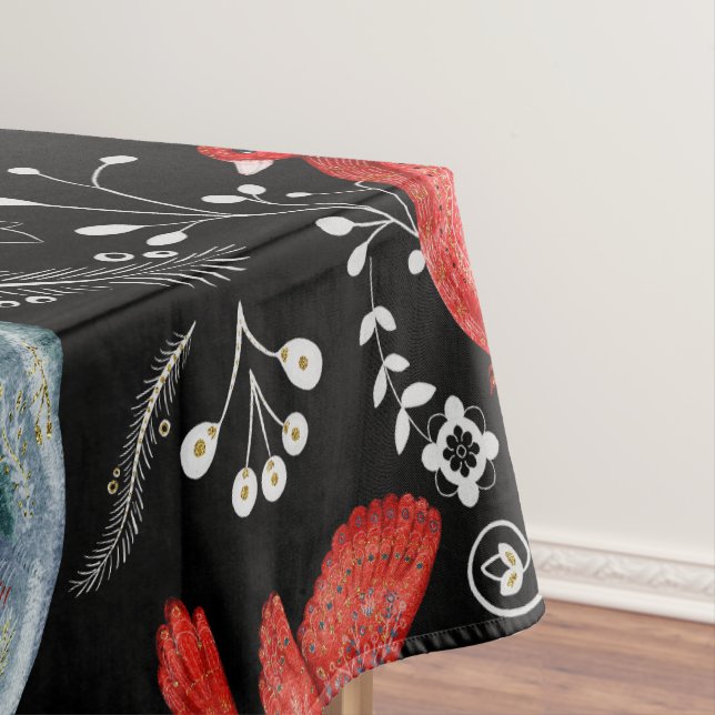 Nappe Conceptions de motifs floraux de style art populai (In Situ)