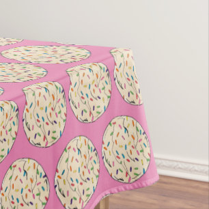 Nappe Confetti Sucre Cookies Arc-en-ciel Saupoudrer Vent