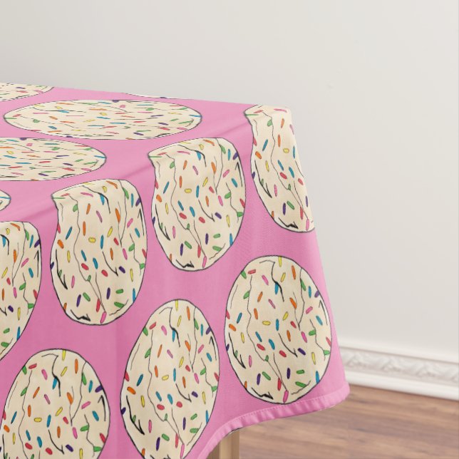 Nappe Confetti Sucre Cookies Arc-en-ciel Saupoudrer Vent (In Situ)