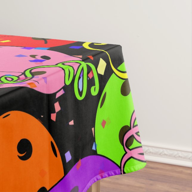 Nappe Confettis et ballons de la fête du ickleball sur n (In Situ)