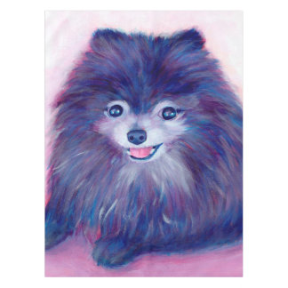Nappe Cookie, ma poméranienne violette