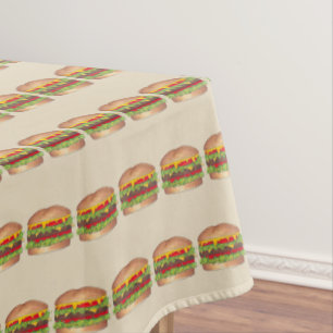 Nappe Cookout Hamburger Burger Cheeseburger Restauration