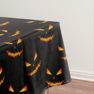 Nappe Cool effrayant Jack O'Lantern visage motif d'Hallo