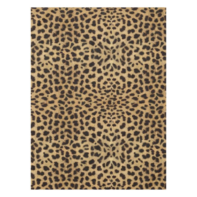 Nappe Copie de motif de tache de léopard (Devant)